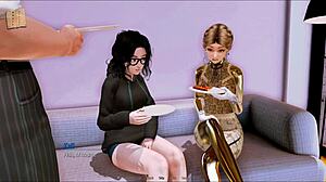 playing harem hotel 310 in the hotel room