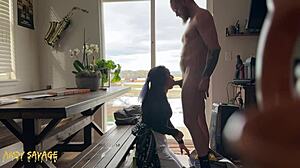 she asks, 'can you use all my holes?' in amateur latina anal