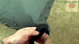 Stepmom discovers stepson using her panties for jerking