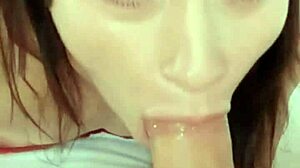 incredible blowjob follows ass sucking and masturbation session