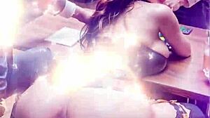 Rough sex with Batgirl and Chun-Li AI