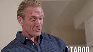 Clarke Kent Pounds Charlotte Sins and Adira Allure's Anal In-Laws