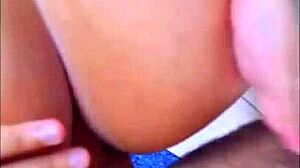 Naughty Wife In See-Through Outfit Swallows And Gets Creampied Better Than Husband