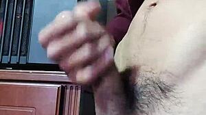 big cumshot from hard cock