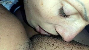 I Gave Neighbor Flowers And She Thanked With Cunnilingus To Orgasm