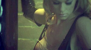 Female dominatrix bdsm bondage kinky video with rough domination