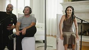 delectable brunette chanel camryn gets mind-altering orgasms from blind date nathan bronson