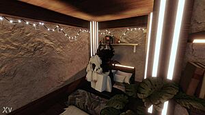 my bunny needed help but wanted monster cock fucking