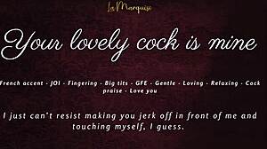 Your lovely cock is mine - joi asmr gfe french accent