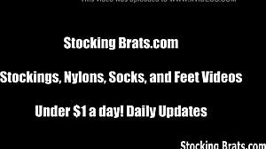 Want To Join This Foot Fetish Lesbian Threesome?