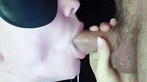 i love watching my wife suck dick up close, spitting and wet