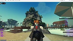 Emo Slut Takes Rough Monster Cock