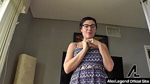 Alex Legend Fucks European French Tutor Sovereign Syre In Doggystyle With Big Tits And Ass Before Facial Cumshot