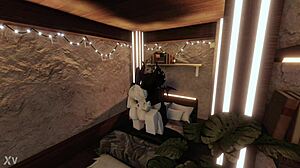 my bunny needed help but wanted monster cock fucking