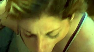 Sexy Milf Sucks Hubby's Cock