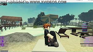 Emo Slut Takes Rough Monster Cock