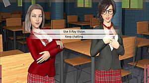 Lesbian superheroes in episode 4: wet kisses or intense muff diving?