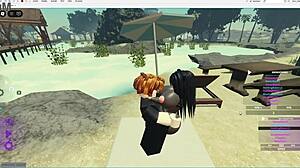 Emo Slut Takes Rough Monster Cock