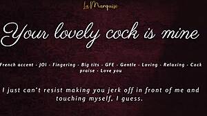 Your lovely cock is mine - joi asmr gfe french accent