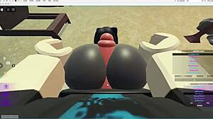 Emo Slut Takes Rough Monster Cock