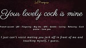Your lovely cock is mine - joi asmr gfe french accent