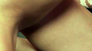 Nasty centerfold bombshell in blowbang getting facial bukkake and swallowing all the jizz.