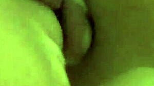 Tanned petite girl with conical tits