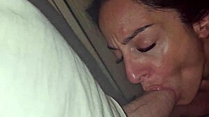 Hot summer night part 1 with outdoor fucking and big tits blowjob