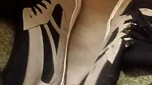 Friend Enjoys Trashing My Sneakers