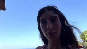 omg this crazy cumwalk in a crowded spot was so close to getting caught 😱