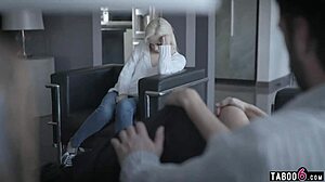 Foster Couple Takes In Shy Blonde Teen And Fucks Her In Taboo Reality