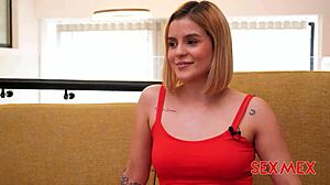 Melanie Caceres in Her First Porn Movie