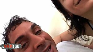 Young French Brunette Nikita Gets Asshole Fucked by Jorge's Cock