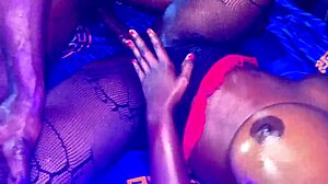 does akosua squirt while her step-brother fucks her hard?