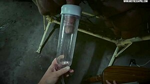 Dominatrix Mistress Aprils special bed for slave torment