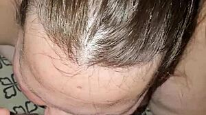 Intriguing contrast of tender love and intense sucking in this redhead scene