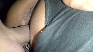 Curvy brunette teen gets fucked in doggy style, dirty talk and big tits