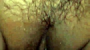 Wet Wife With Hairy Pussy Takes Hard Cock