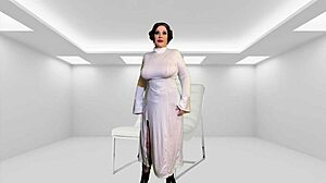 Granny Princess Leia Darth Vader Gives Darth Tochter A Sith Creampie