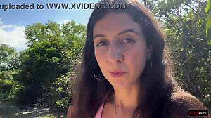 omg this crazy cumwalk in a crowded spot was so close to getting caught 😱