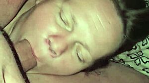 Intriguing contrast of tender love and intense sucking in this redhead scene