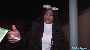 Hey, wanna see this big Brazilian ass and tits take my cock hard outdoors?