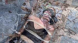 want to see this hottie tied and tickled in stockings?