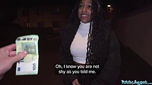 Hey, wanna see this big Brazilian ass and tits take my cock hard outdoors?