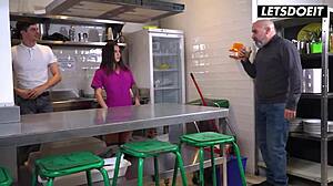 Spanish MILF Maid Medusa Fucks Hostel Guest After Cleaning Room