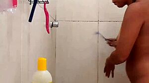 Want to see this sexy latina teen masturbating to orgasm in the bath?