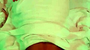 He casually bent over the ebony transsexual for intense anal pounding while she moaned in ecstasy