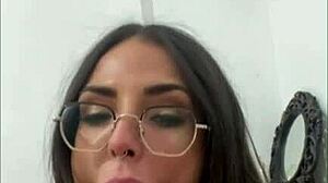 putting dildos in my pussy in different positions with lots of moaning