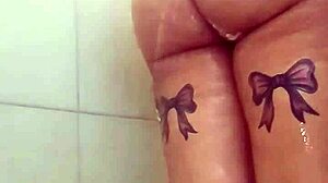 Quick Shower Tease With Big Tits