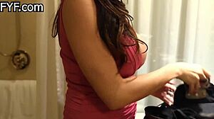 fan enjoys girlfriend experience with latina pornstar ariella ferrera in hotel